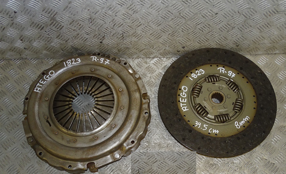 фото №1, Mercedes atego 6.4 om906la прижим диск 395mm 8mm