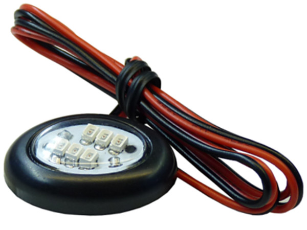 фото №6, Лампа 6 led smd диодная габаритная tir bus 12v 24v