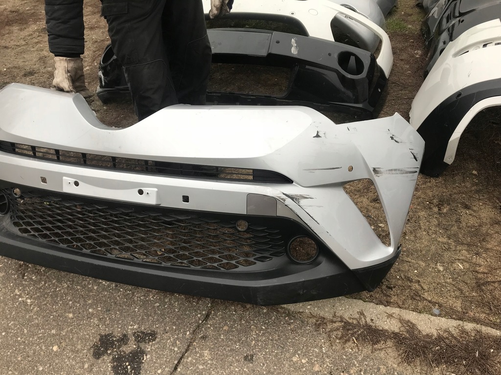 фото №5, Toyota c-hr бампер передний оригинал