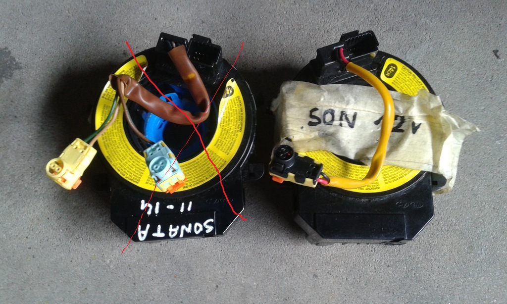 фото №1, Hyundai sonata v yf 2011-14 лента шлейф подушка безопасности