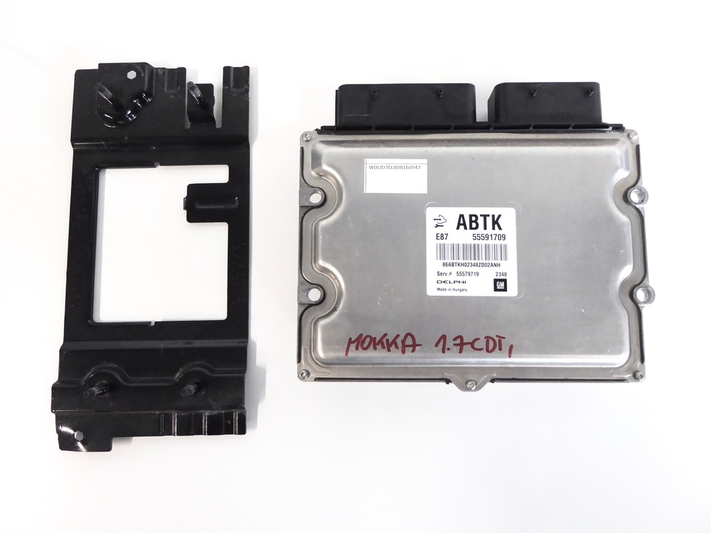 фото №1, Opel mokka 1.7 cdti бортовой компьютер двигателя 55591709
