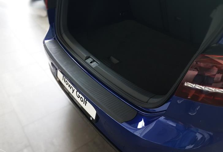 фото №4, Накладка захист молдинг бампера vw golf vii 12-19