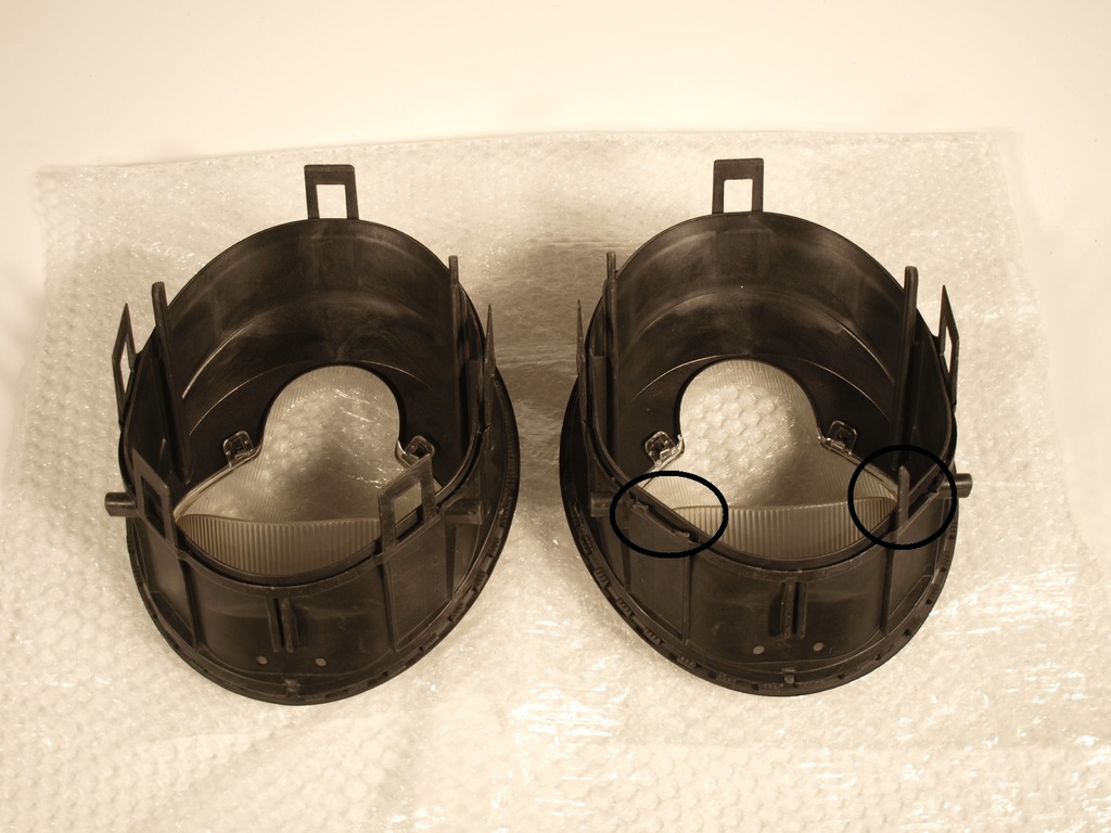 фото №10, Лампа стекло стекло фары левая правая porsche 911 993