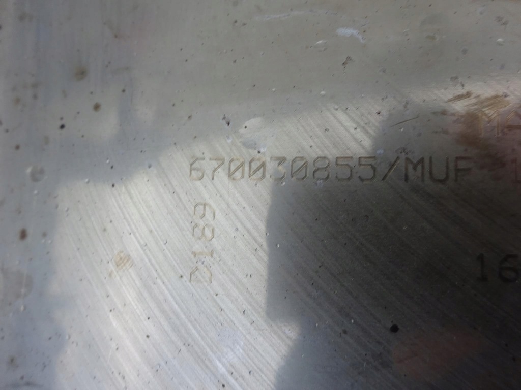 фото №6, Maserati ghibli вихлоп гасник 670030855 лівий