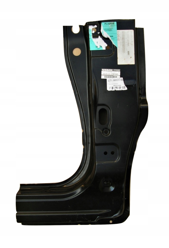 фото №1, Nissan x-trail t31 правый передний блок двигателя порог