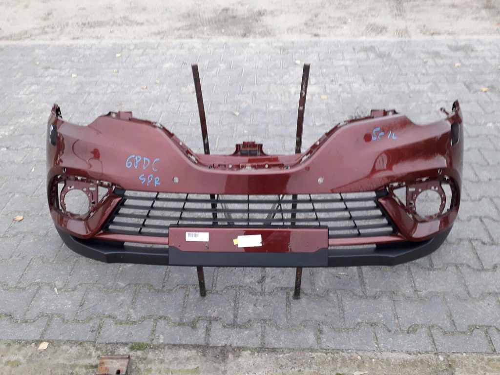 фото №1, Бампер перед renault scenic iv 16- pdc i омивачі