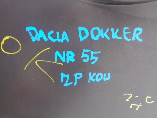 фото №10, Dacia dokker бампер передній новий оригінальний
