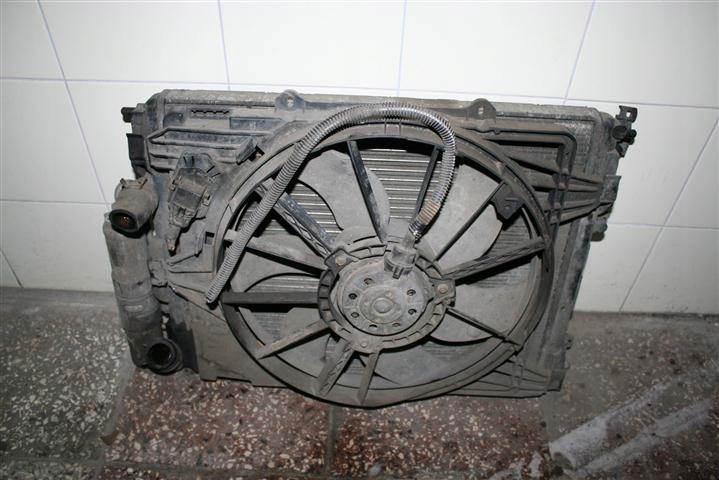 фото №3, Комплект радіатор+ вентилятор clio ii 1,5dti