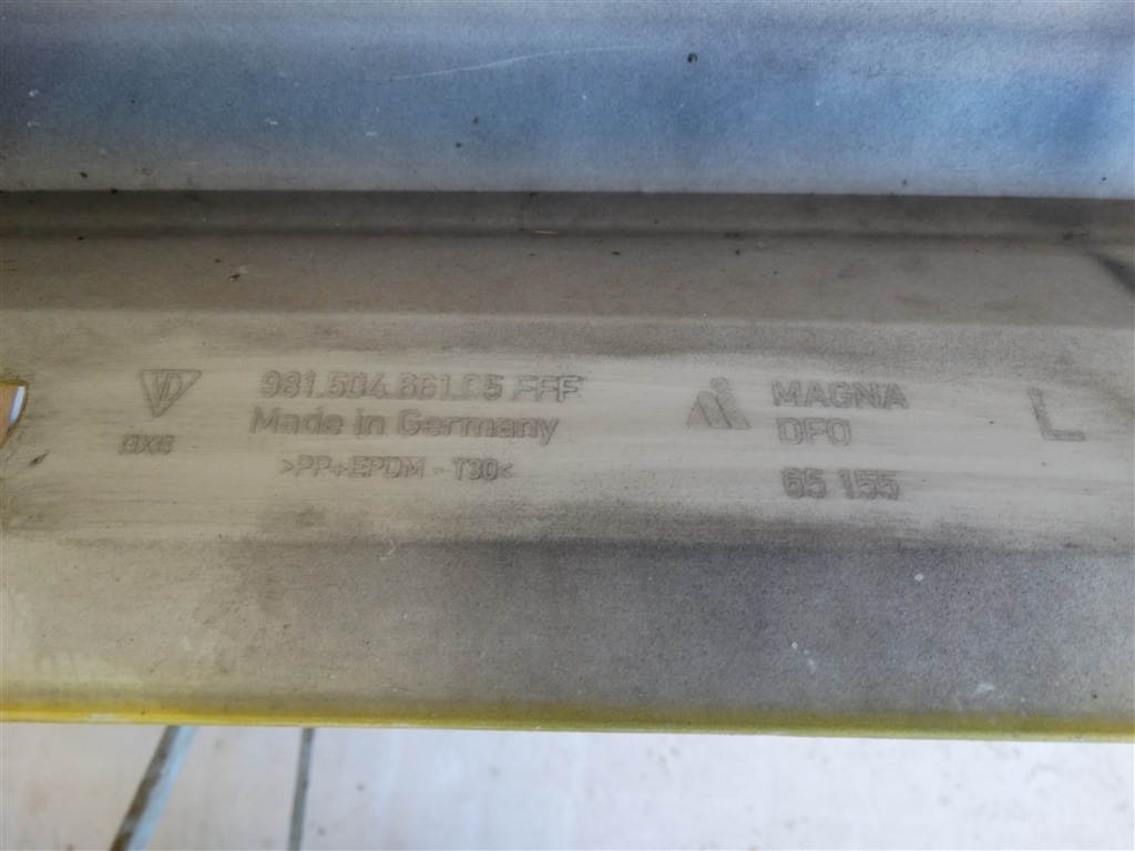 фото №11, Молдинг порог левая porsche cayman 981 po 2012