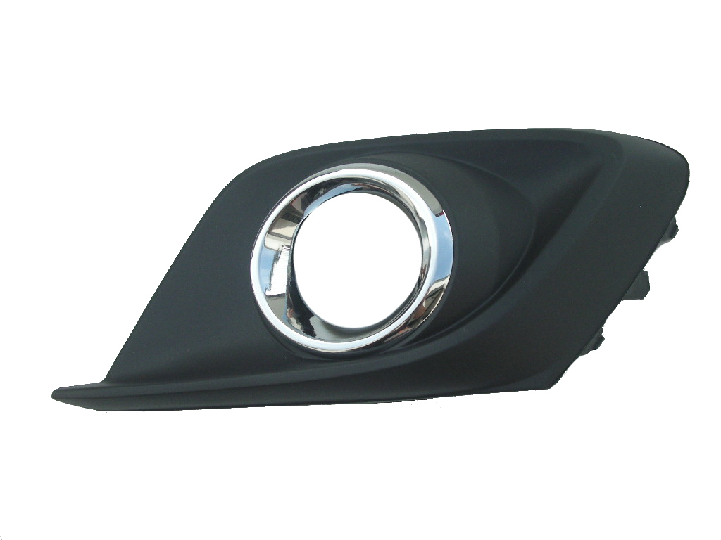 фото №1, Mazda3 2013-2016 рамка противотуманной фары левая хром