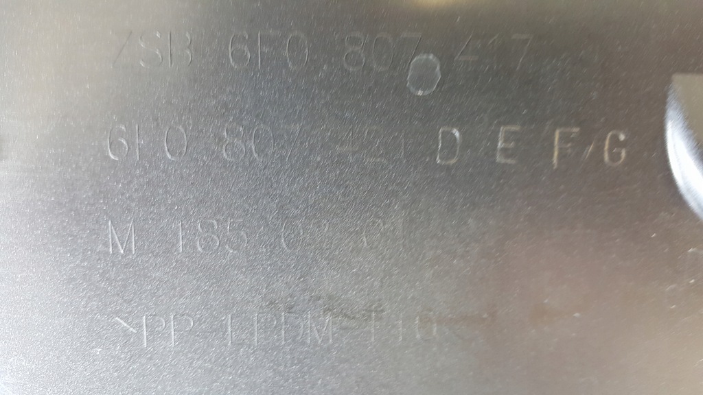 фото №7, Seat ibiza v 6f0 бампер задня задній 2017-2023r