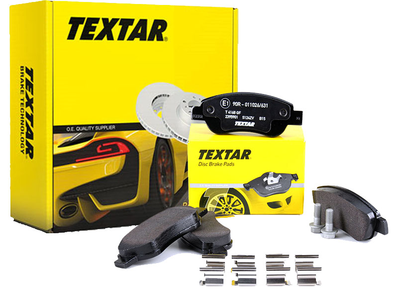 фото №1, Тормозные диски + тормозные колодки textar перед citroen c1 i ii 247mm