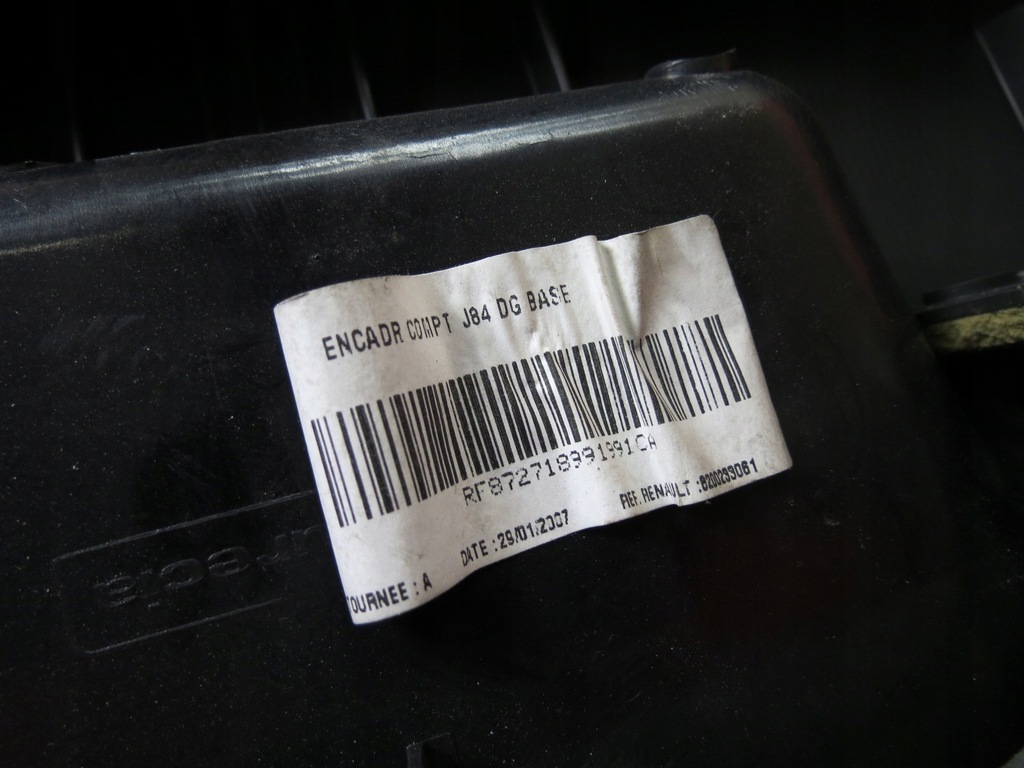 фото №15, Renault scenic ii 2 lift панель приладів панель приладів подушки безпеки подушка безпеки натягувачі шторки безпеки