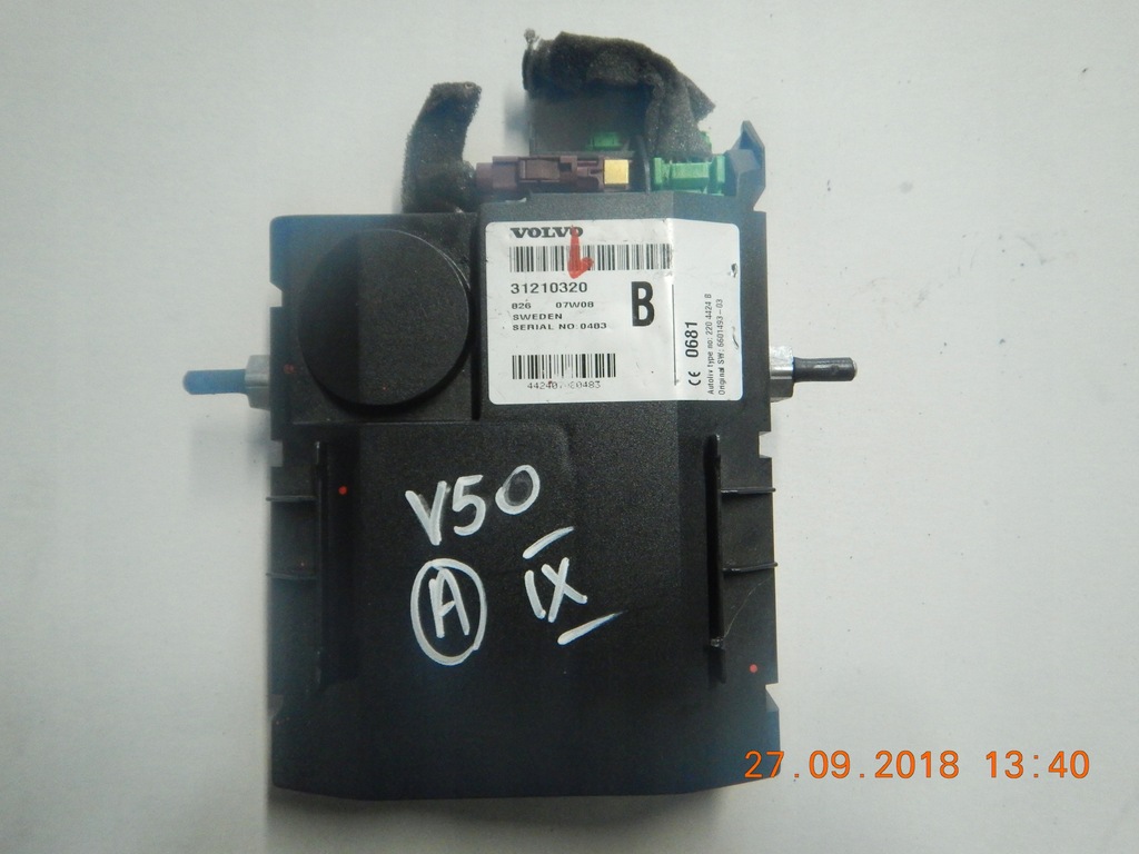 фото №1, Модуль телефона volvo v50 31210320