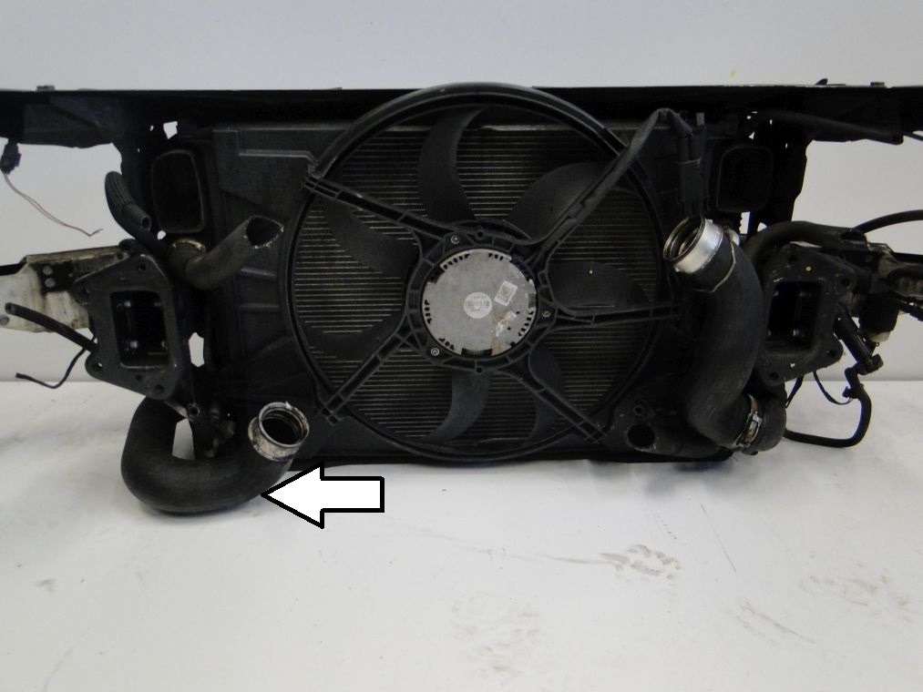 фото №1, Mercedes s klasa w221 wąż інтеркулер a2215281082