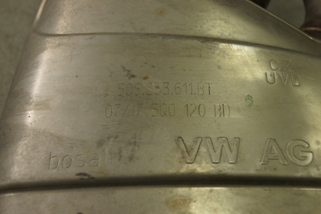 фото №4, Gd vw t-roc 2.0tdi гасник вихлоп 5q6253611bt