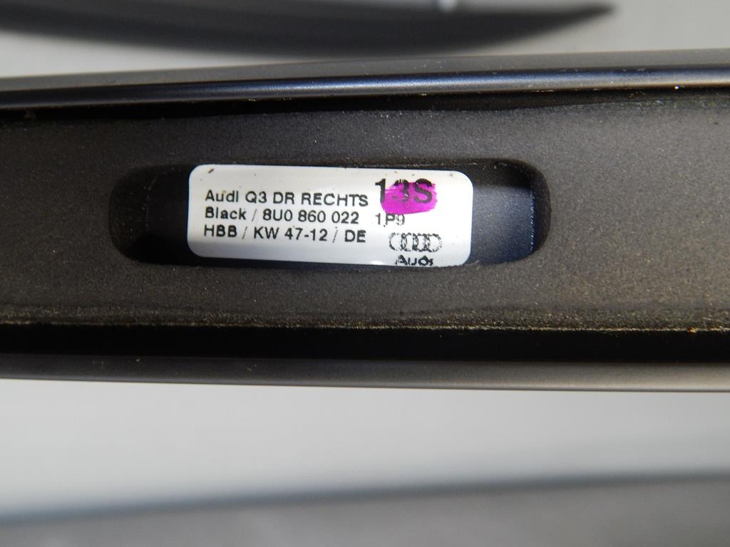 фото №4, Audi q3 8u рейлинги кровельные 8u0860022 8u0860021