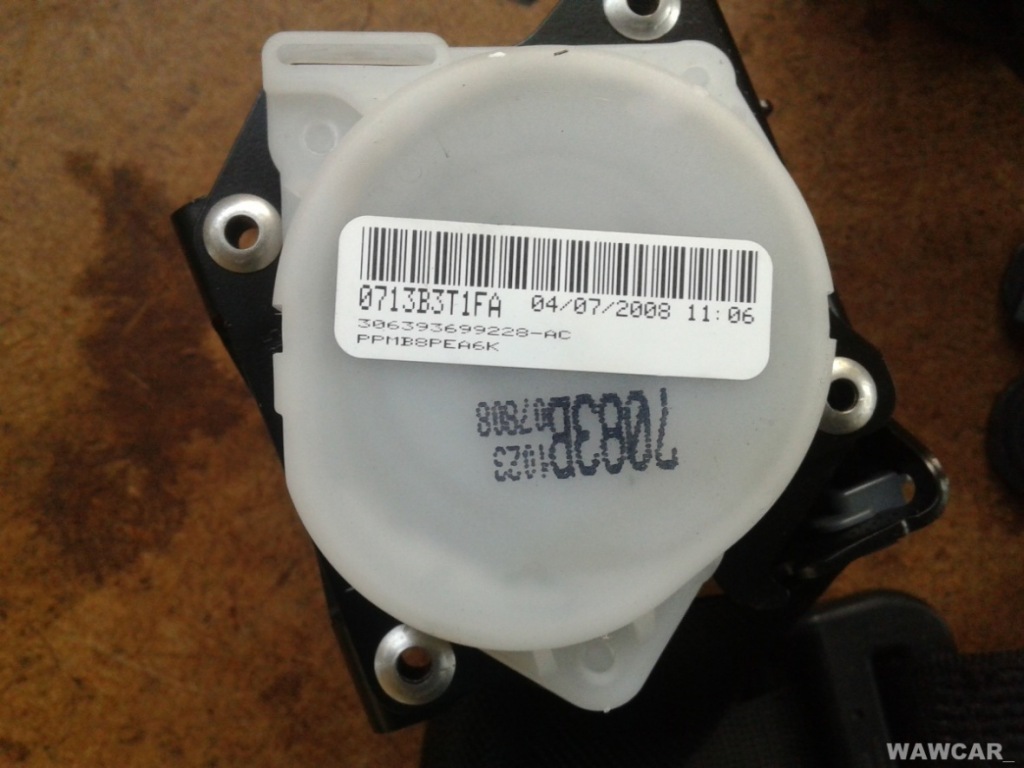 Ремень правый  перед mercedes slk w171 рестайлинг  2008-2011 Оригинал