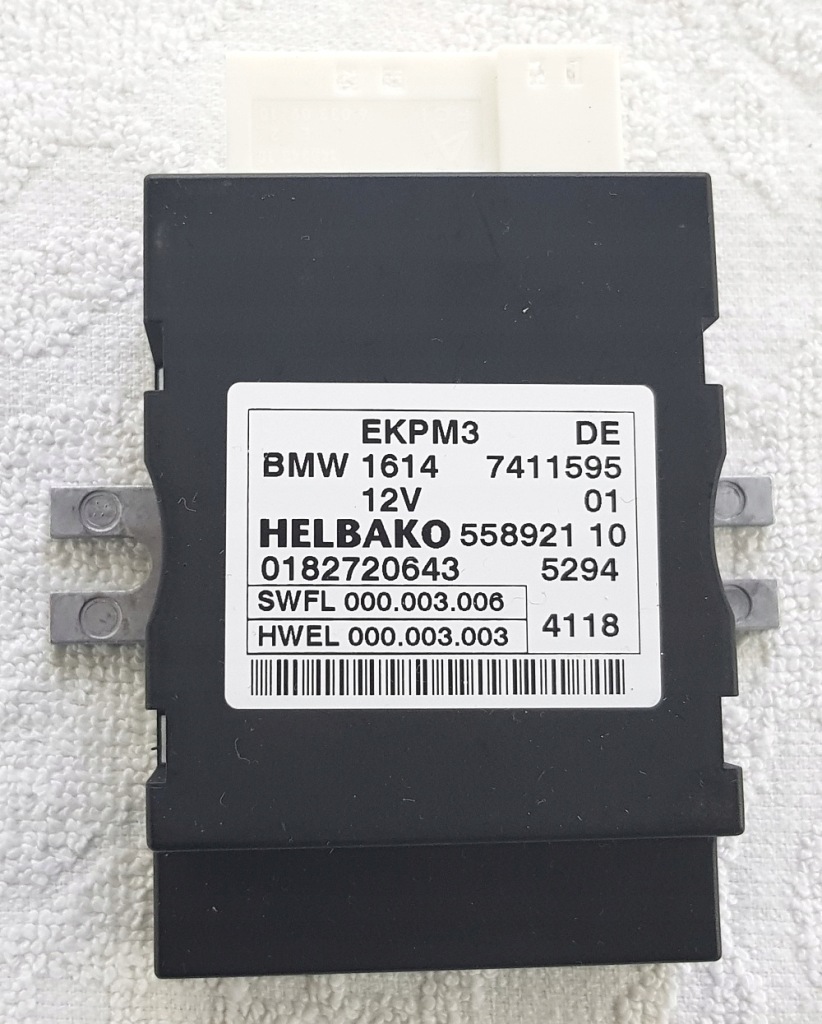 фото №1, Bmw f15 f30 блок керування насоса пального - новий 7411595