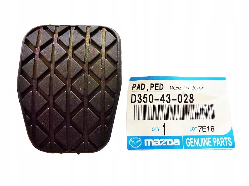 фото №1, Накладка педалі зчеплення гальма mazda cx-7 rx-8