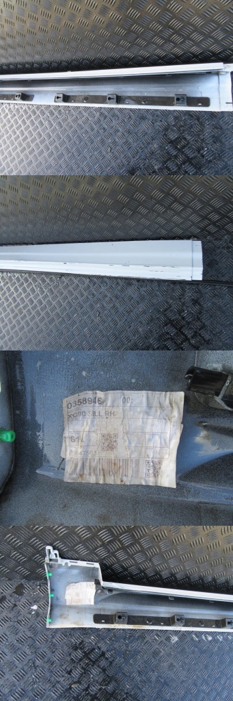 фото №3, Volvo xc90 порог левый молдинг накладка