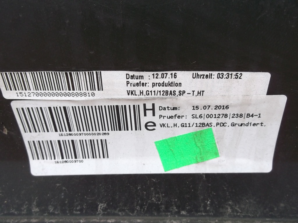 фото №7, Бампер задний задняя bmw 7 g11 g12 15r