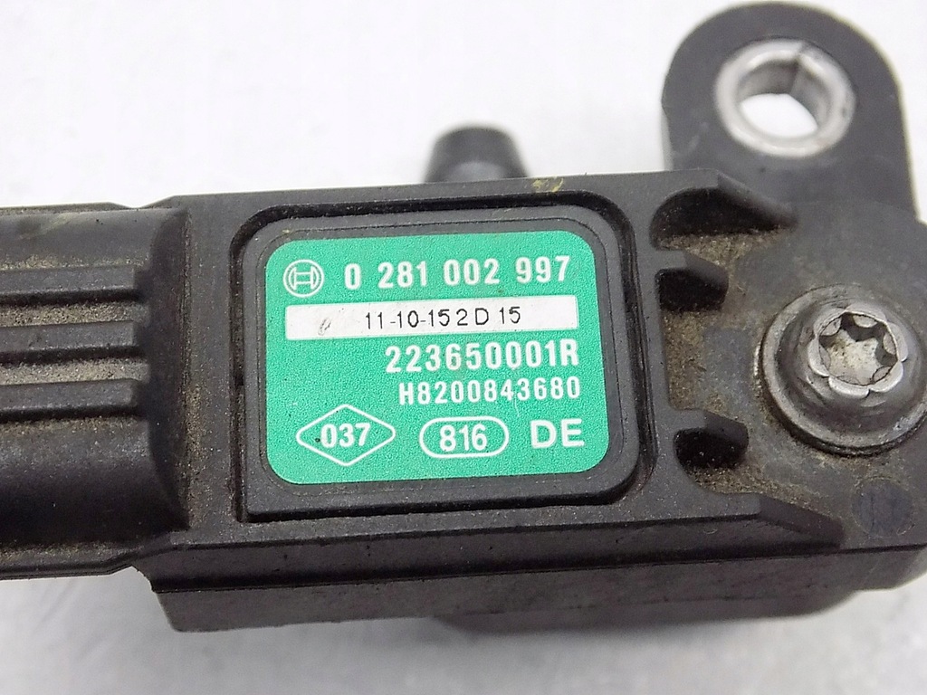 фото №10, Датчик давления map renault clio nissan qashqai dacia sandero 1.5 dci