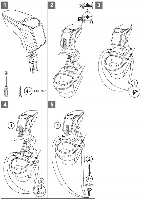 фото №8, Подлокотник armster ii nissan juke чёрный
