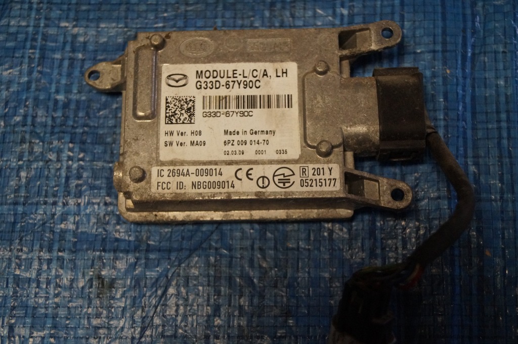 фото №1, Mazda 6 gh 09r модуль світла лівий задня g33d67y90c