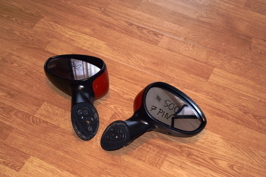 фото №2, Дзеркало ліва 5pin fiat 500 abarth rok 2015 europa