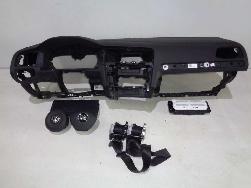 фото №1, Vw golf vii 7 панель приладів консоль подушки безпеки подушка безпеки ремені