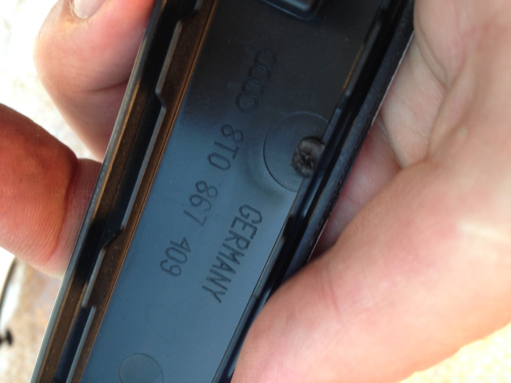 фото №6, Audi a5 rs5 8f cabrio накладки декоративні 1nk 8f0867420