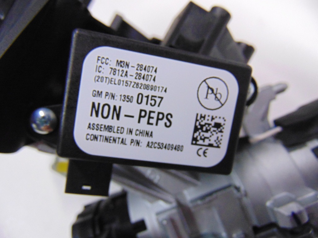 фото №6, Замок запалювання вкладка ключ chevrolet aveo t300 1.2