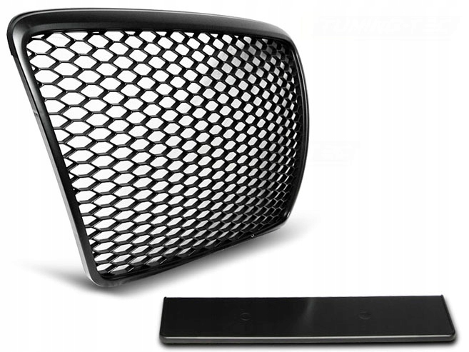 фото №1, Решітка радіатора audi a6 c6 09-11r rs-style matt-black