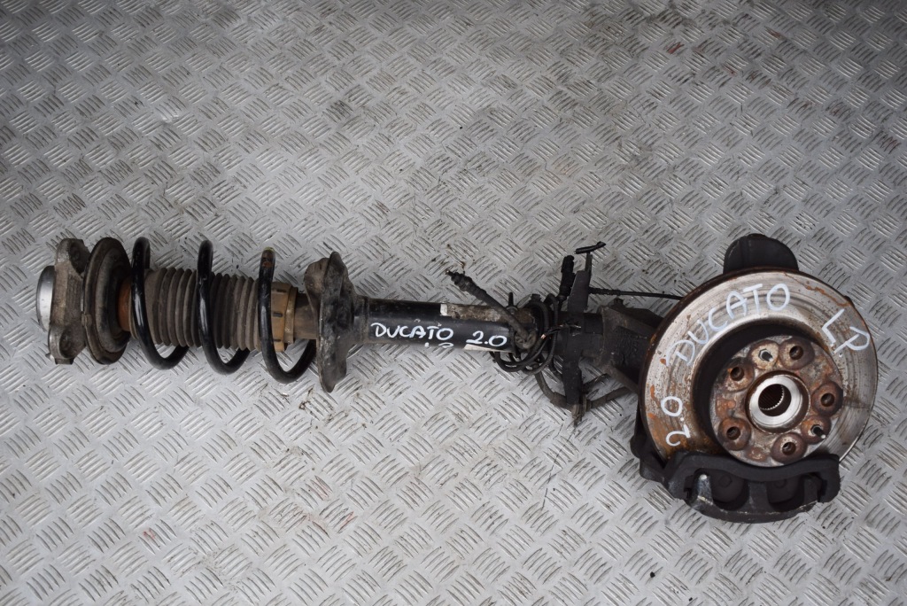 фото №1, Поворотный кулак амортизационная стойка левая передняя fiat ducato