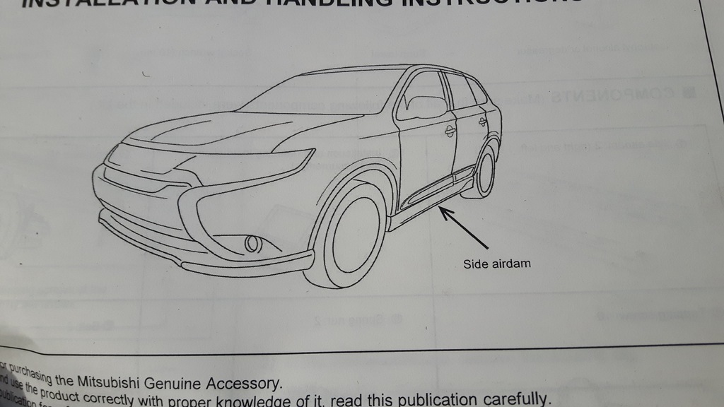 фото №2, Молдинг порог правая mitsubishi outlander iii 3 13