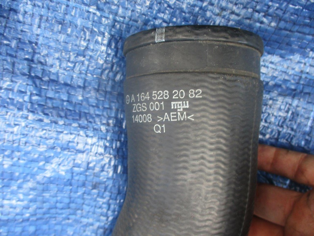 фото №3, Mercedes w164 ml x164 gl труба інтеркулер 3.0 cdi