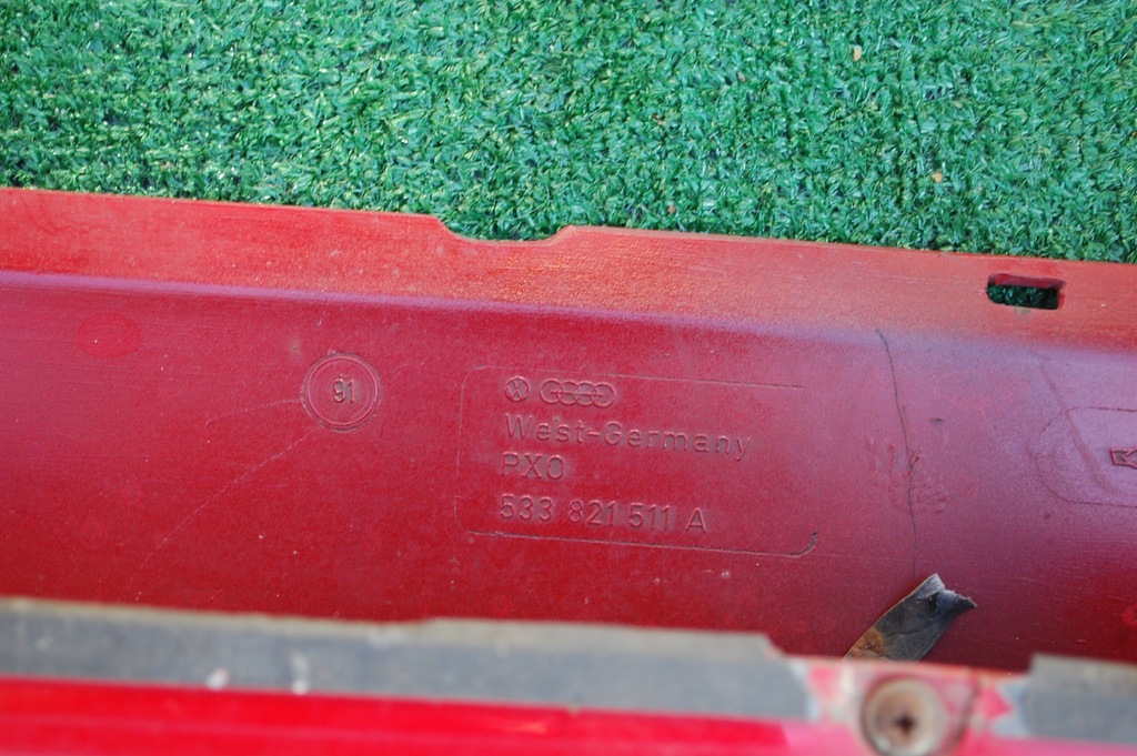 фото №10, Vw scirocco mk2 левая молдинг порог 533821511a