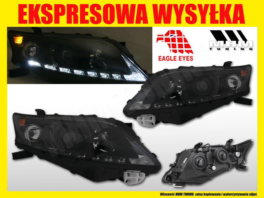 фото №2, Фара day line light led lexus rx 350 450 2009