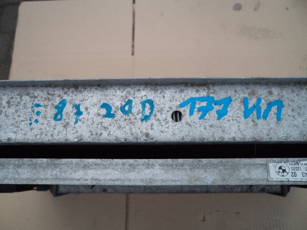 фото №5, Радиатор wody кондиционер комплект bmw e87 e90 2.0 d 177