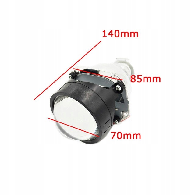 фото №13, 2x линзы h1 h4 h7 2.5 набор soczewek bi ксенон bi-xenon bi-halogen hid