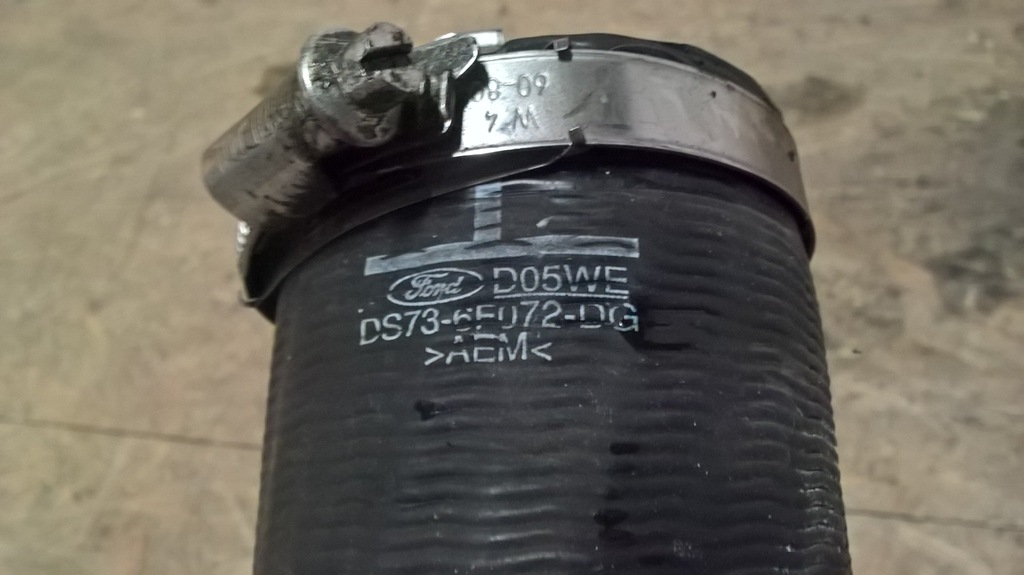 фото №2, Ford mondeo mk5 2.0 tdci труба інтеркулер