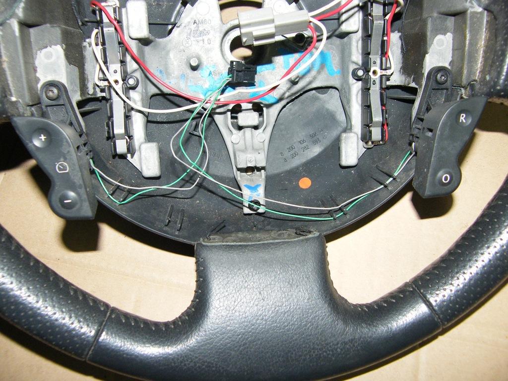 фото №1, Переключатель руля круиз-контроль scenic megane ii