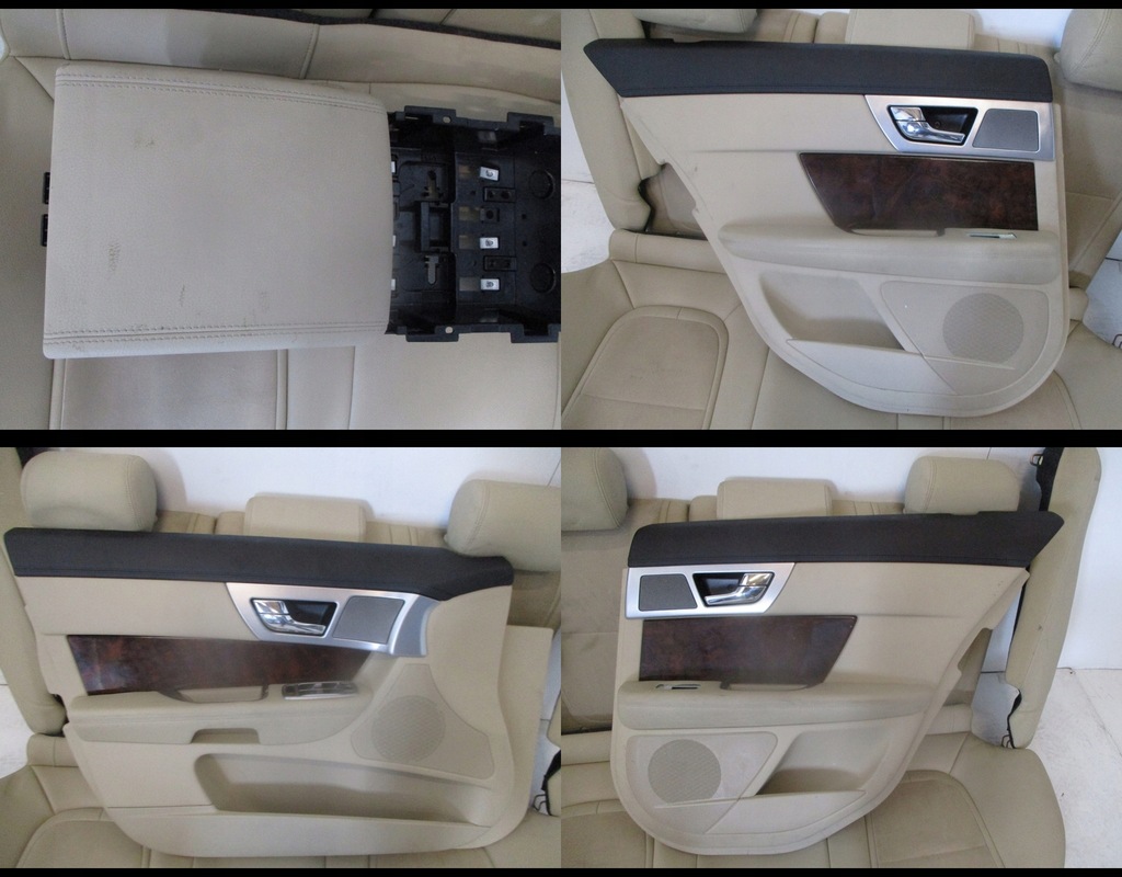 фото №6, Сиденья обивка pol кожа jaguar xf подголовники tv