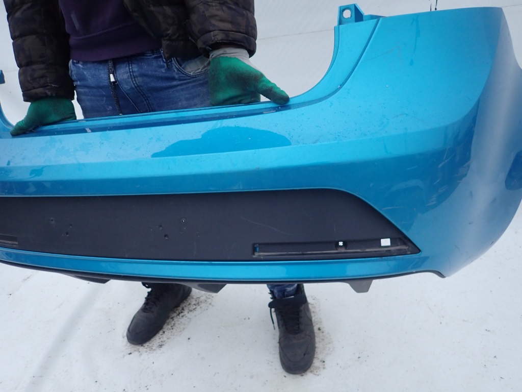 фото №11, Seat ibiza iv 4 5d fr 08-17 бампер задняя задний