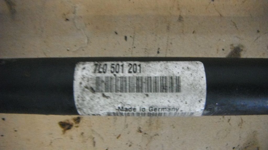 фото №8, Vw touareg porsche cayenne приводной вал задняя 7l0501201