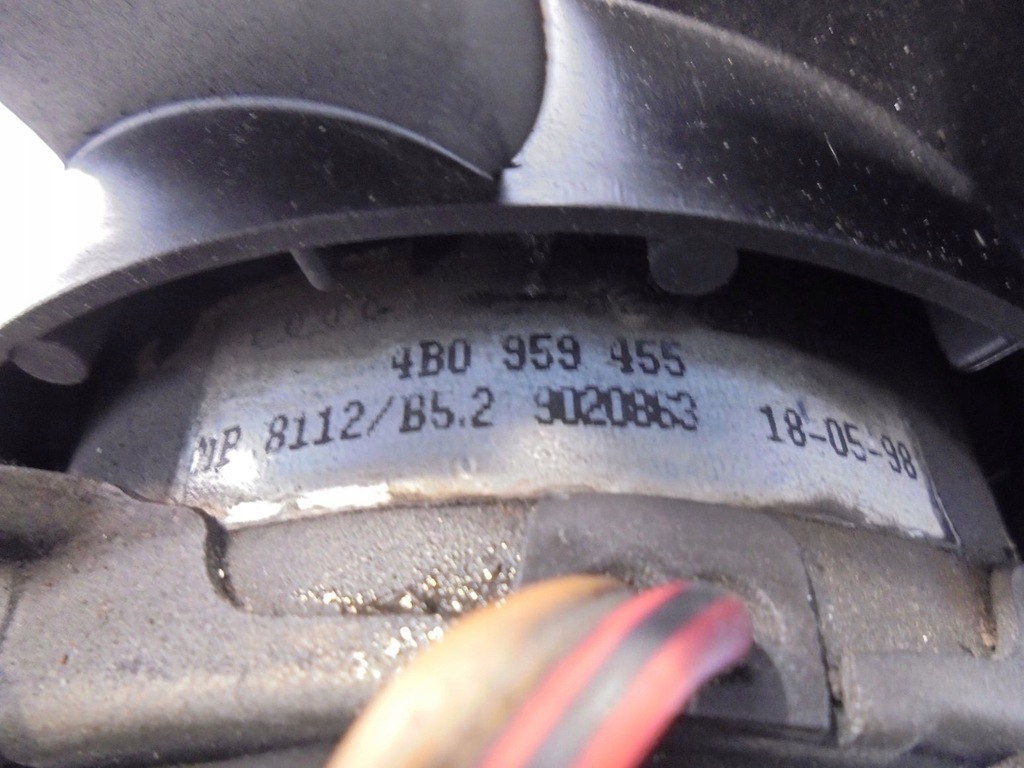 фото №3, Вентилятор радіатора audi a4 4b0959455